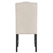 New Classic Furniture Daphne 5-Piece Solid Wood Dining Set in Natural