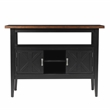 New Classic Furniture Potomac Solid Wood Buffet/Server Cabinet in Brown/Black