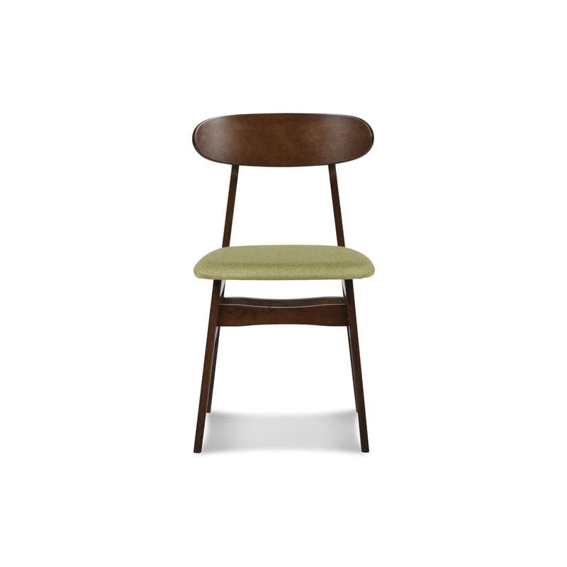 New Classic Furniture Morocco Wood Dining Chair in Green (Set of 4)