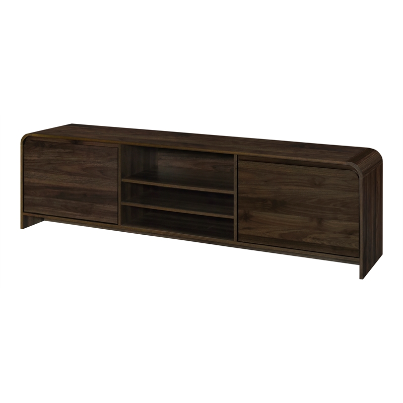 New Classic Furniture Mara Wood TV Console for TVs up to 82