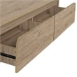 New Classic Furniture Mara 3-Piece Wood Cocktail Table & 2 End Tables in Natural