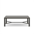 New Classic Furniture Skye 2-piece Wicker Sofa and Coffee Table Set in Blue