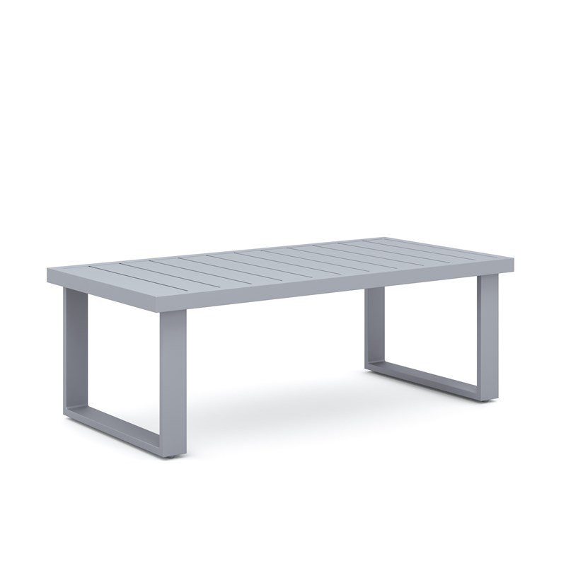 New Classic Furniture Fiji 2-piece Wicker/Fabric Outdoor Sofa Set in Blue