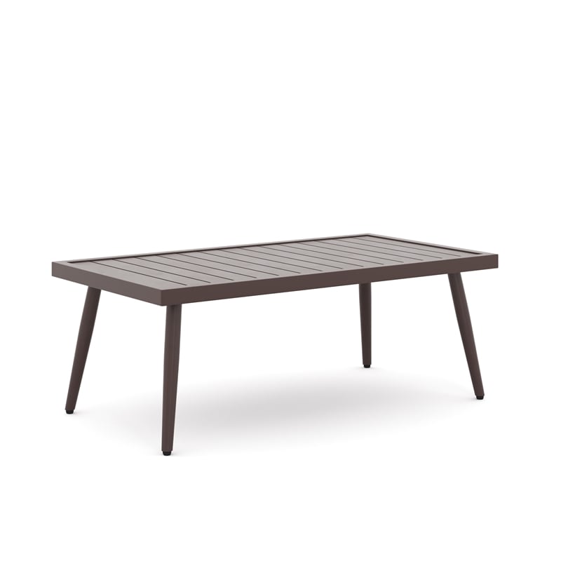 New Classic Furniture Moana 4-piece Metal/Fabric Patio Conversation Set in Ivory