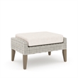 New Classic Furniture Carezza 5-Piece Wood/Wicker Patio Set in Taupe