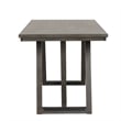 New Classic Furniture High Line 5-piece Wood Counter Table Set in White