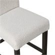 New Classic Furniture High Line 5-piece Wood Counter Table Set in White