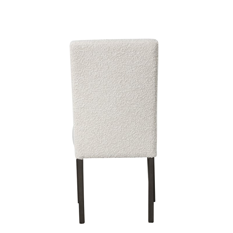 New Classic Furniture High Line Wood Dining Chair in White (Set of 2)
