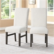New Classic Furniture High Line Wood Dining Chair in White (Set of 2)