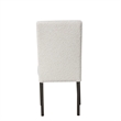 New Classic Furniture High Line 5-piece Wood Dining Table Set in White
