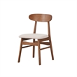 New Classic Furniture Morocco 5-Piece Mid-Century Wood Dining Set in Natural