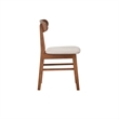 New Classic Furniture Morocco 5-Piece Mid-Century Wood Dining Set in Natural