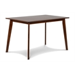 New Classic Furniture Morocco 7-Piece Mid-Century Wood Dining Set in Natural