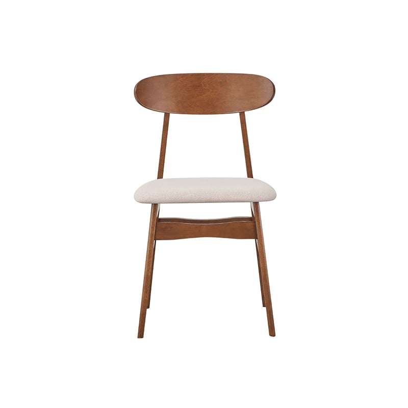 New Classic Furniture Morocco Wood Dining Chair in Natural (Set of 6)