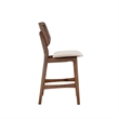 New Classic Furniture Oscar 7-piece Wood Counter Dining Set in Walnut