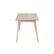 New Classic Furniture Oscar Wood Counter Height Table in White Ash