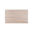 New Classic Furniture Oscar Wood Counter Height Table in White Ash