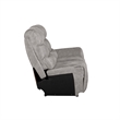 New Classic Furniture Kamari 3-Piece Fabric Power Sectional Set in Gray
