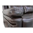 New Classic Furniture Kellen 2-Piece Faux Leather Manual Living Room Set - Brown