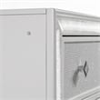 New Classic Furniture Stardust  Wood 5-Drawer Chest in White