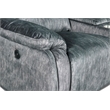 New Classic Furniture Tango 2-Piece Fabric Power Living Room Set in Shadow Gray