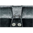 New Classic Furniture Tango 2-Piece Fabric Power Living Room Set in Shadow Gray