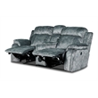 New Classic Furniture Tango 2-Piece Fabric Power Living Room Set in Shadow Gray