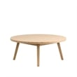 New Classic Furniture Wesley Wood Patio Coffee Table in Natural