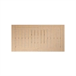 New Classic Furniture Wesley Wood Patio Dining Table with Leaf in Natural