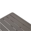 New Classic Furniture Genova Aluminum Patio Coffee Table in Brown