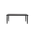 New Classic Furniture Moana 7-Piece Aluminum Patio Dining Set in Brown/Ivory