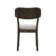 New Classic Furniture Rex 7 Pcs Wood Round Dining Set with Leaf Table in Walnut