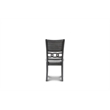 New Classic Furniture Gia 6-Piece Wood Dining Table Set in Gray