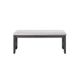 New Classic Furniture Gia 6-Piece Wood Dining Table Set in Gray