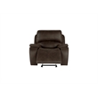 New Classic Furniture Brookings 3 Pcs Fabric Power Reclining Living Set in Brown