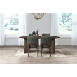 New Classic Furniture Kody 5-Piece Wood Oval Dining Table Set in Walnut/Green