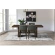 New Classic Furniture Kody 5-Piece Wood Dining Table Set in Walnut/Green
