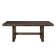 New Classic Furniture Kody 5-Piece Wood Dining Table Set in Walnut/Green