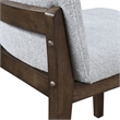 New Classic Furniture Kody 5-Piece Wood Dining Table Set in Walnut/Gray