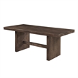 New Classic Furniture Kody 5-Piece Wood Dining Table Set in Walnut/Gray