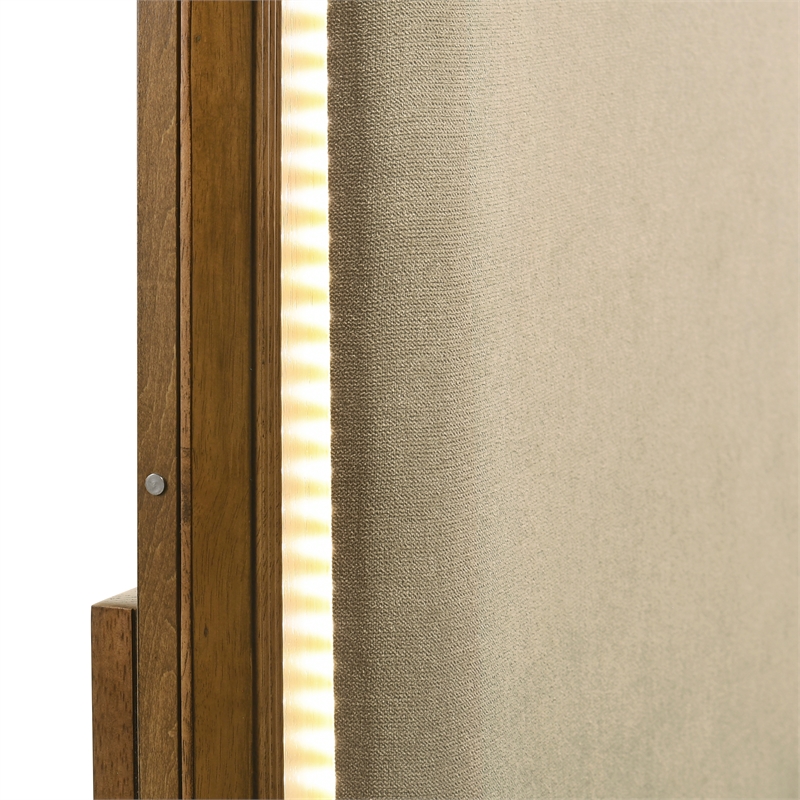 New Classic Furniture Talcott Wood King Storage Platform Bed in Honey/Brown