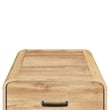 New Classic Furniture Rowan Wood 1-Drawer End Table in Natural/Beige