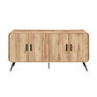 New Classic Furniture Rowan Wood Sideboard/TV Console in Natural/Beige