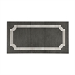 New Classic Furniture Lisbon 7-Piece Wood Rectangle Dining Set in Gray