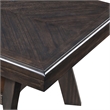 New Classic Furniture Gia 3-Piece Wood Occasional Table Set in Brown