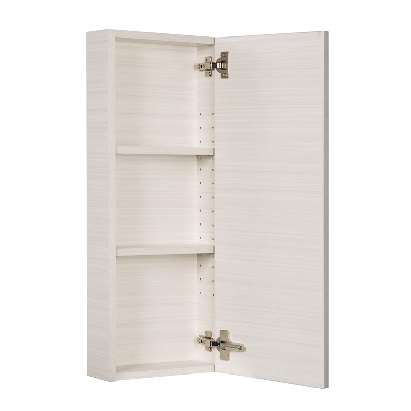 Cutler Kitchen and Bath Silhouette Modern Wood Medicine Cabinet in Light Oak