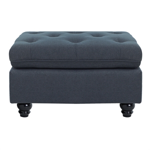 spirit up art 23.6'' wide fabric tufted rectangle cocktail ottoman