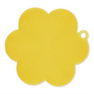 Silicone Soft Scrub - Yellow 4.5 inch