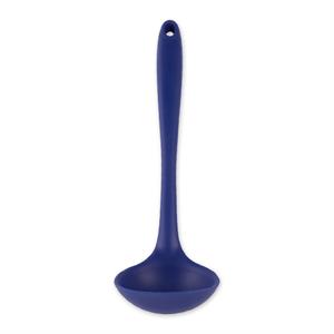 ela's series  silicone ladle - blue 2oz 11.25 inches