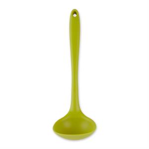 ela's series  silicone ladle - green 2oz 11.25 inches